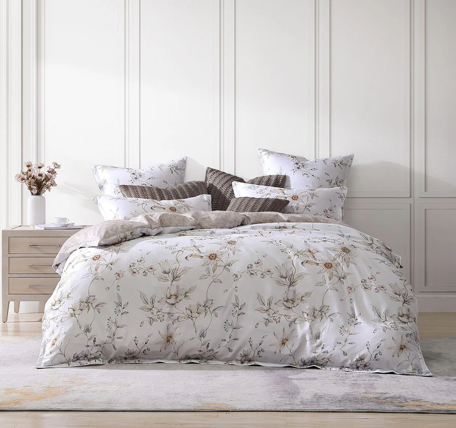 Charlotte Quilt Cover Set Range Pastel