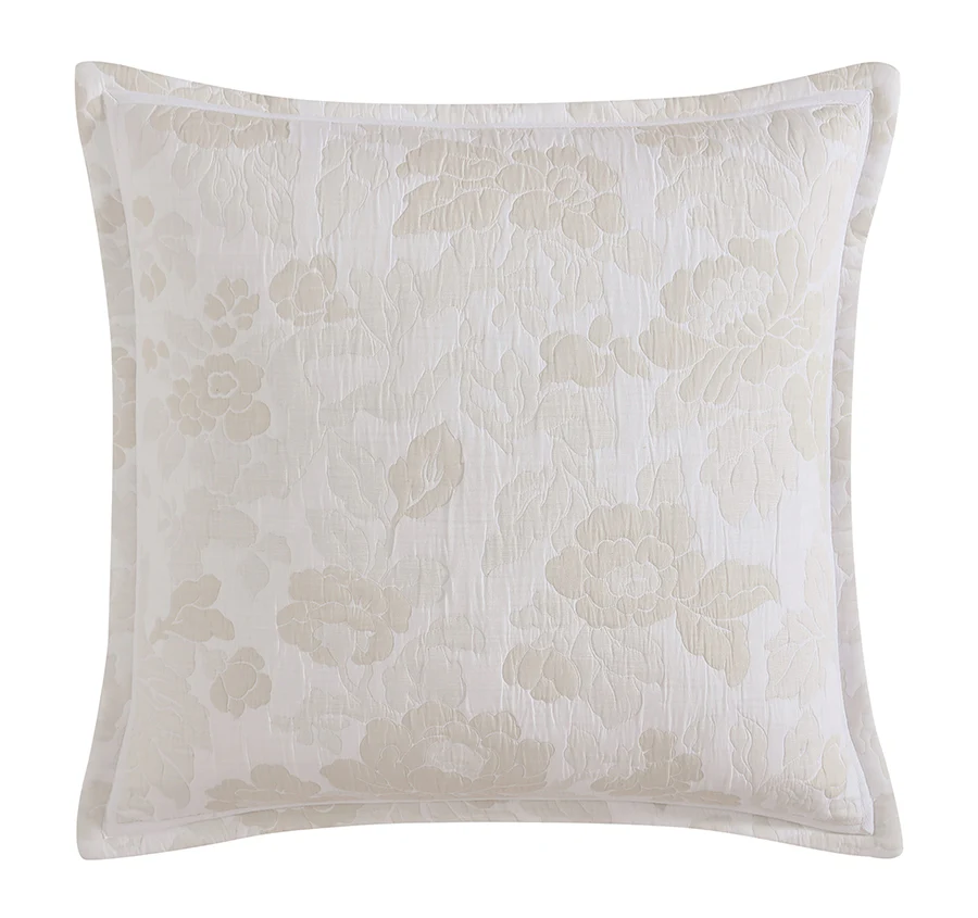 Eva European Pillowcase Stone