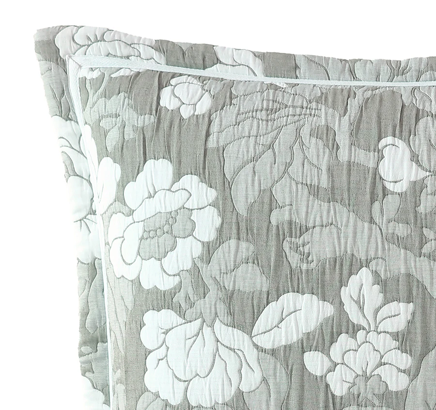 Eva European Pillowcase Thyme - Image 2
