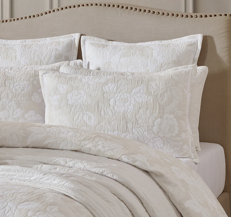 Eva Quilt Cover Set Range Stone - Image 4