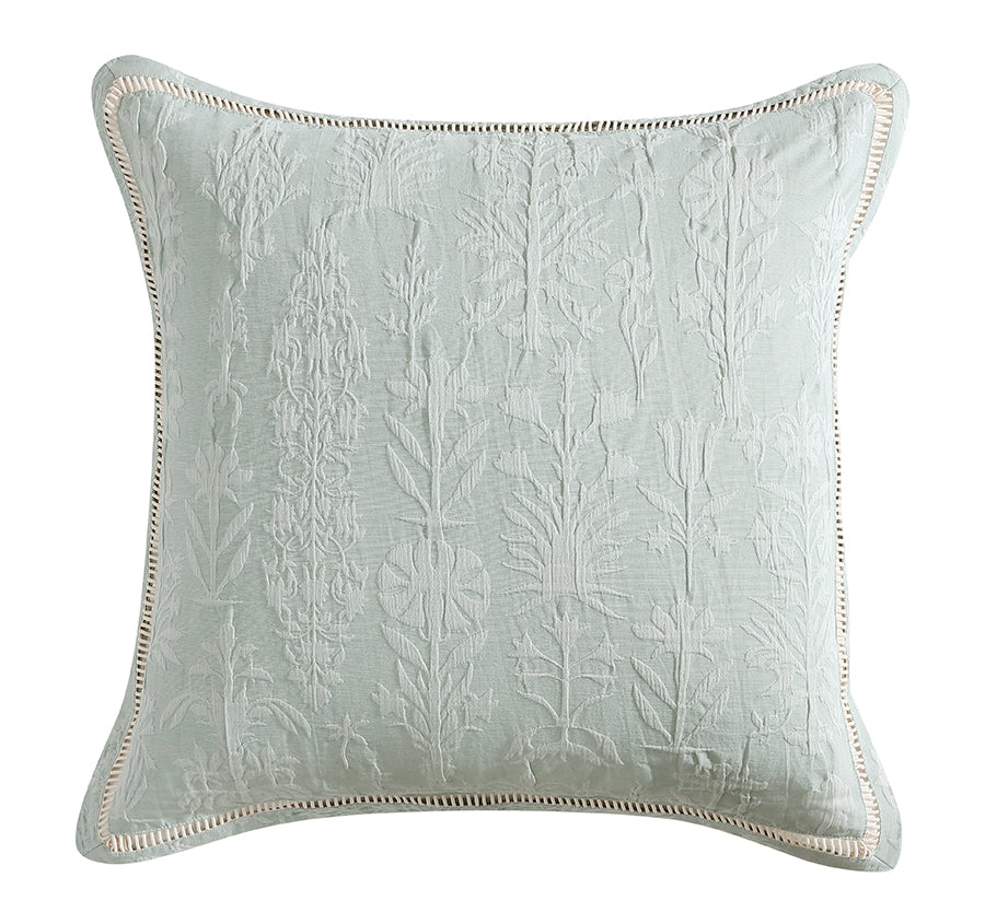 Florence European Pillowcase Sage