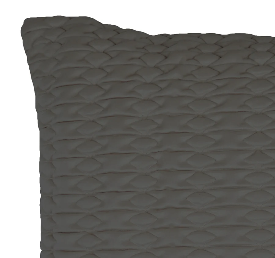 Loxton 45x45cm Filled Cushion Charcoal - Image 2