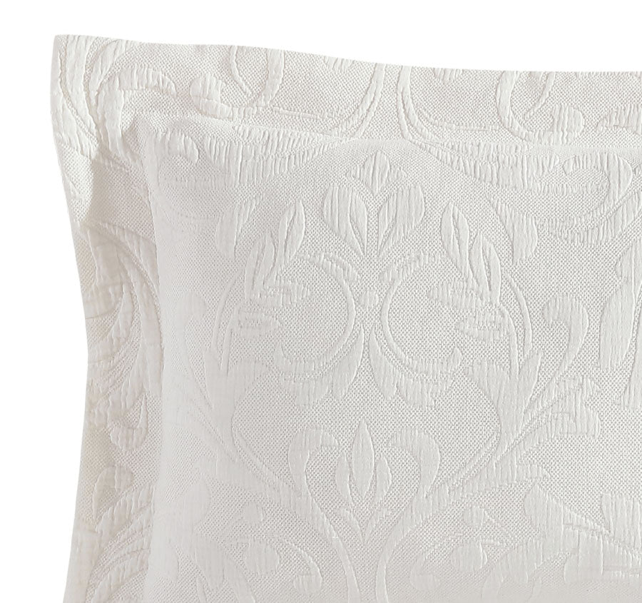 Marbella 30x50cm Filled Cushion Ivory - Image 2