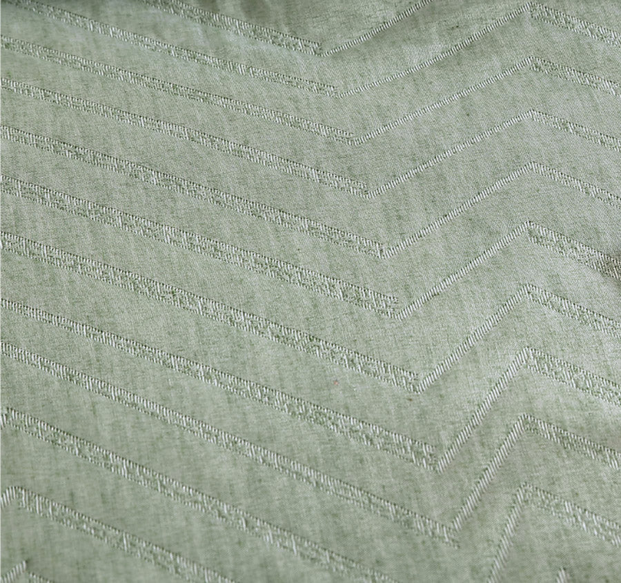 Monty Quilt Cover Set Range Eucalyptus - Image 2