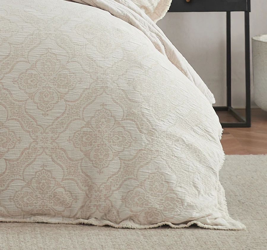 Parisian Quilt Cover Set Range Linen - Image 3