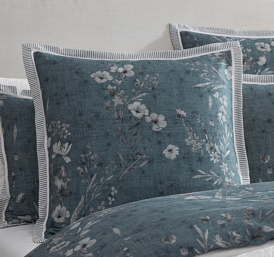 Samaria European Pillowcase Teal - Image 3