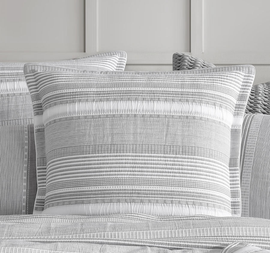 Sinclair European Pillowcase Silver - Image 3