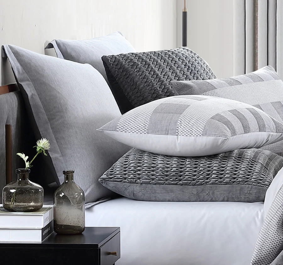 Subi 30x50cm Filled Cushion Grey - Image 3