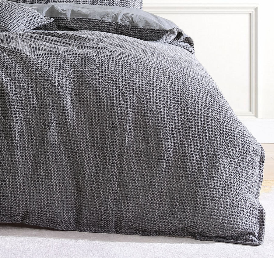 Urban Quilt Cover Set Range Charcoal - Image 4