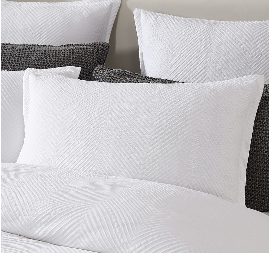 Viva Quilt Cover Set Range White - Image 4