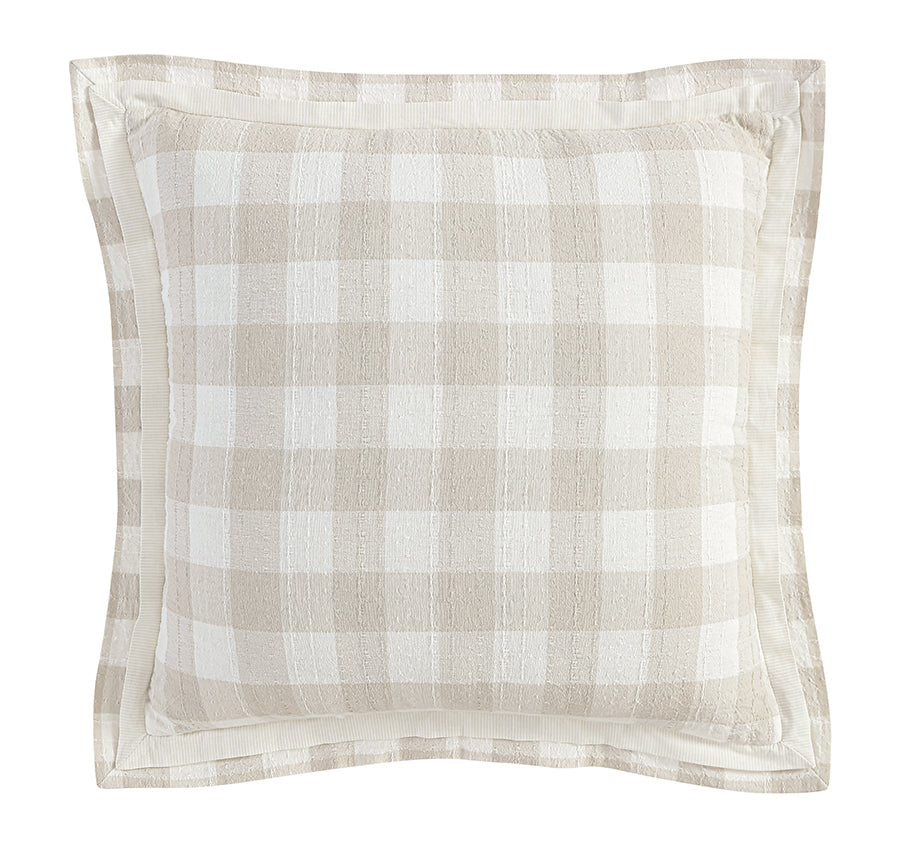 Waverley 45x45cm Filled Cushion Stone