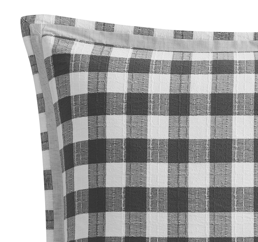 Waverley European Pillowcase Charcoal - Image 2