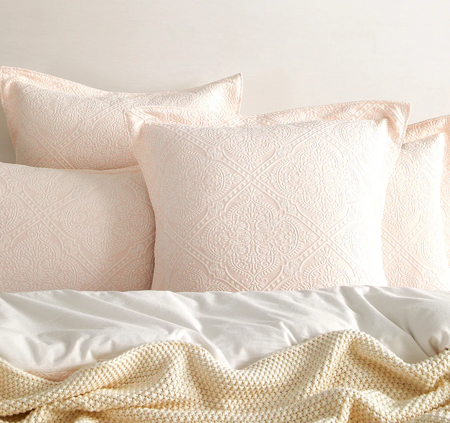 Bella Quilt Cover Set Range Blush - Image 5