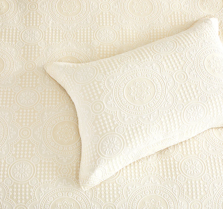 Dakota Quilt Cover Set Range Beige - Image 4