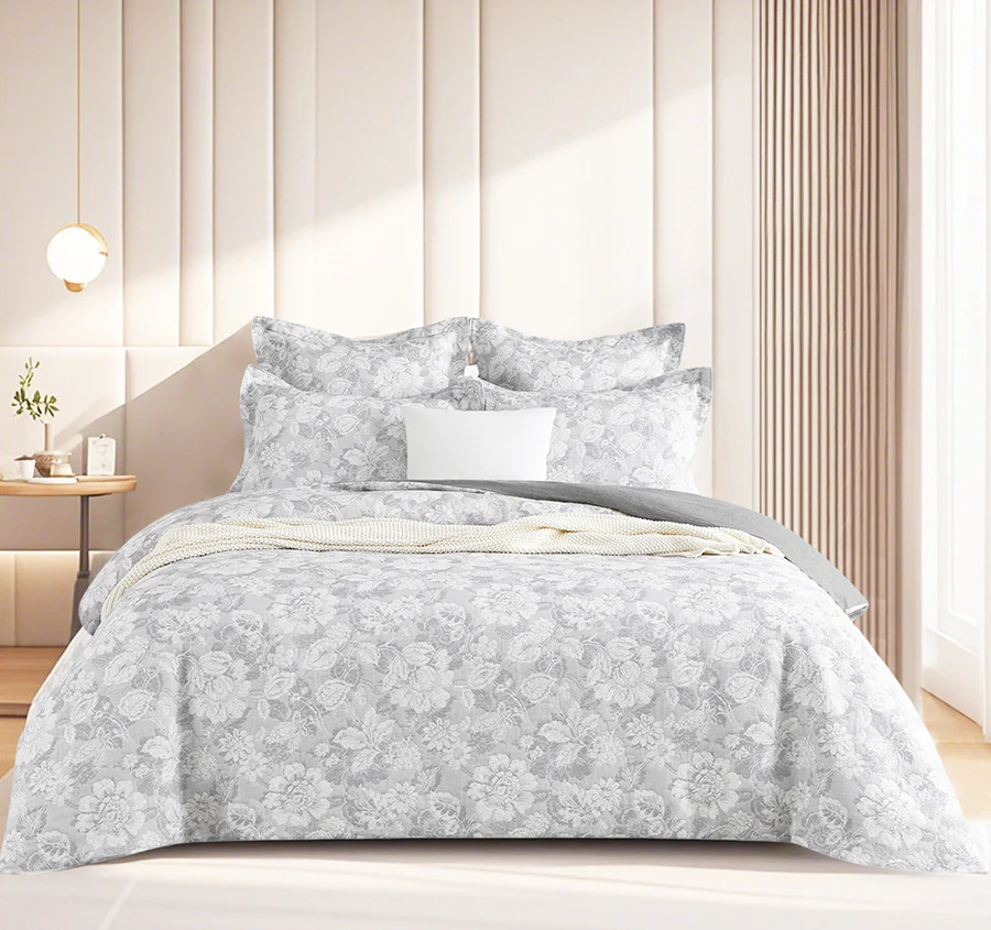 Sigma Quilt Cover Set Range Charcoal - Image 6