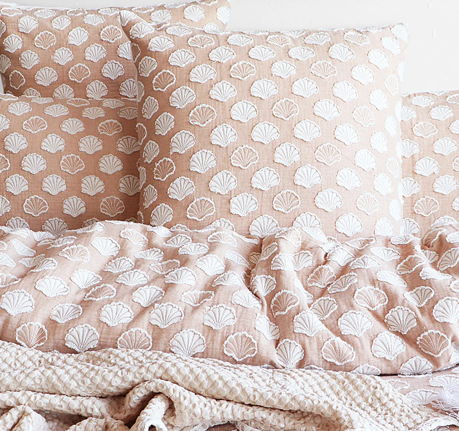 Ariel European Pillowcase Rust