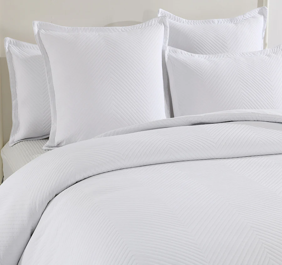Atlantis European Pillowcase White
