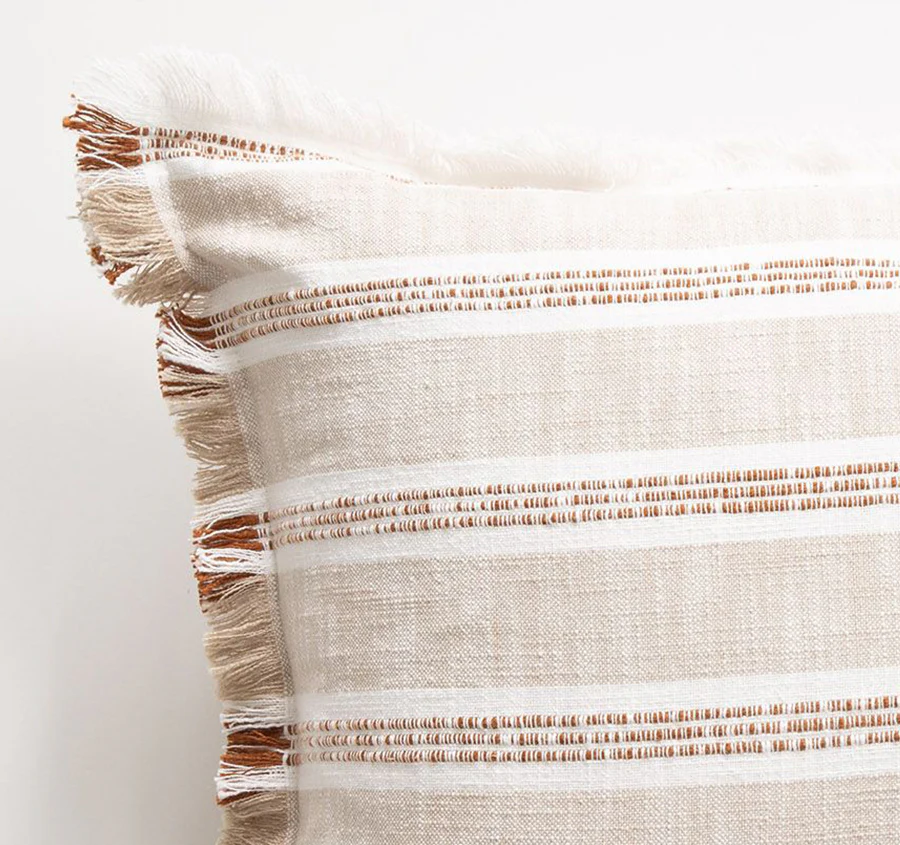 Capri 50x50cm Filled Cushion Natural - Image 2