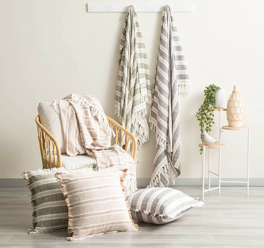 Como 130x170cm Throw Rug Natural - Image 4