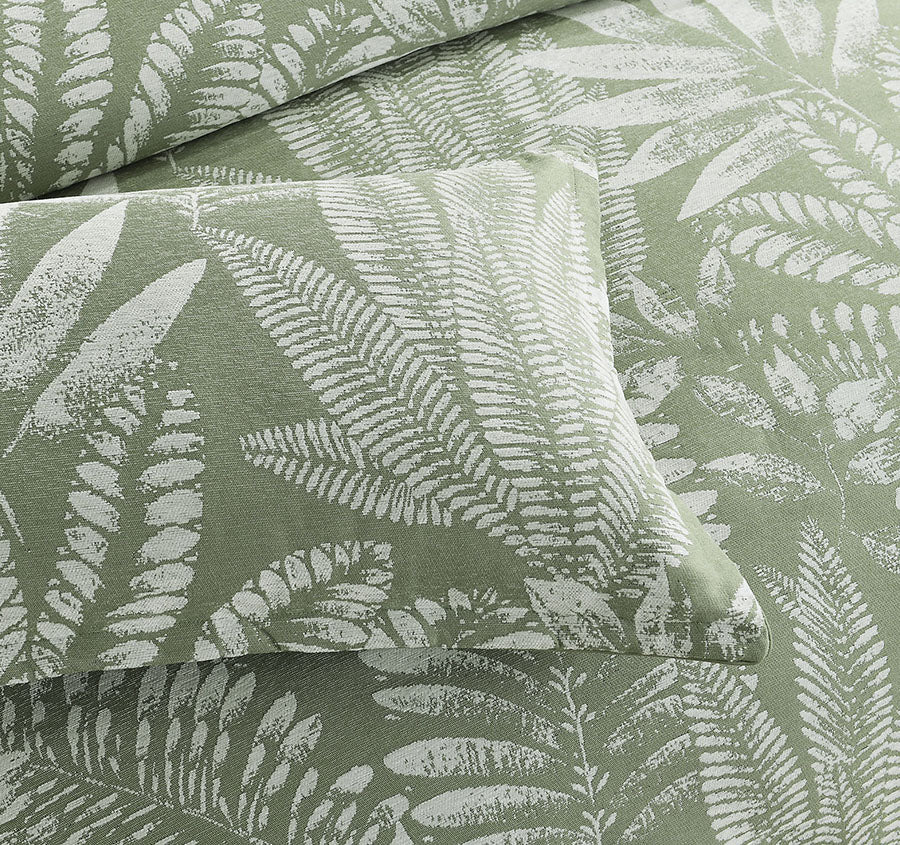 Lansfield Quilt Cover Set Range Sage - Image 4
