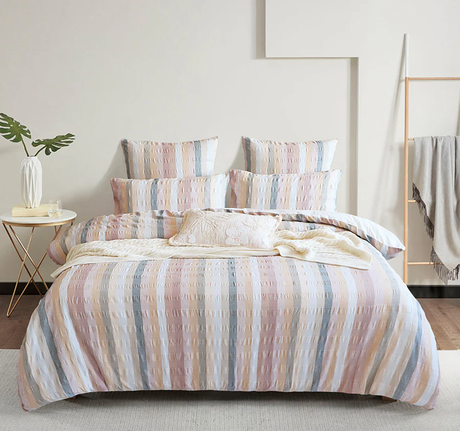 Layla Quilt Cover Set Range Multi