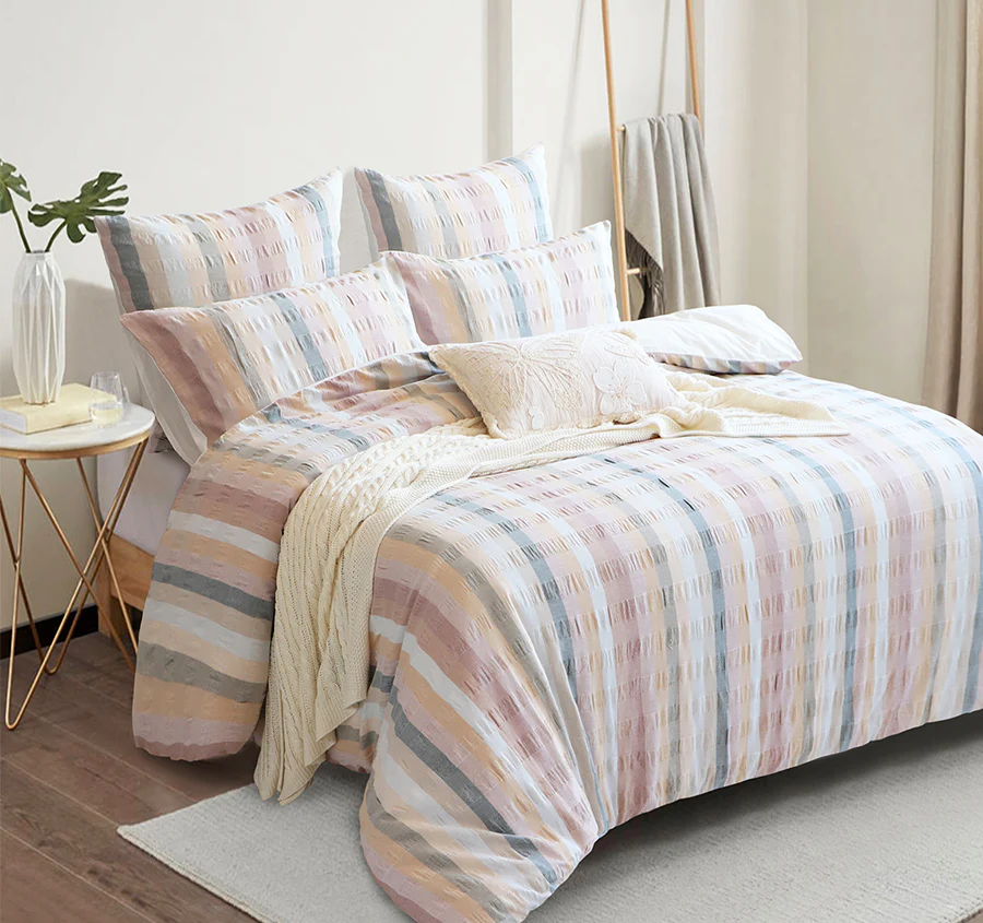 Layla Quilt Cover Set Range Multi - Image 6