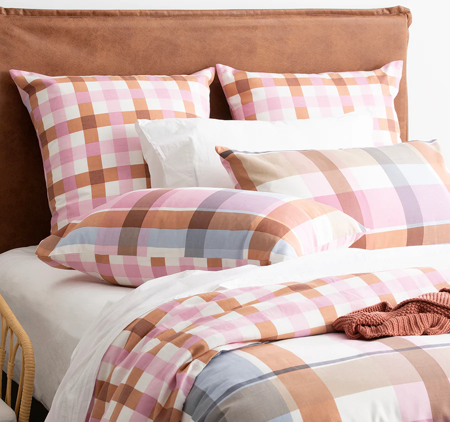 Miranda Checks Quilt Cover Set Range - Image 4