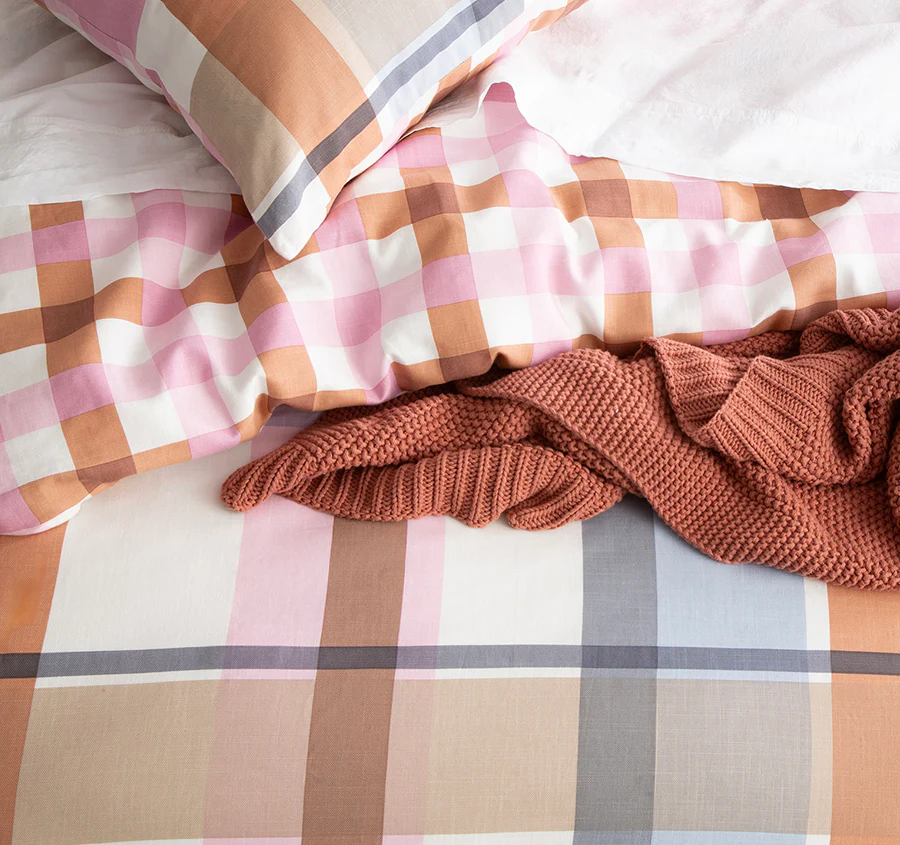 Miranda Checks Quilt Cover Set Range - Image 5