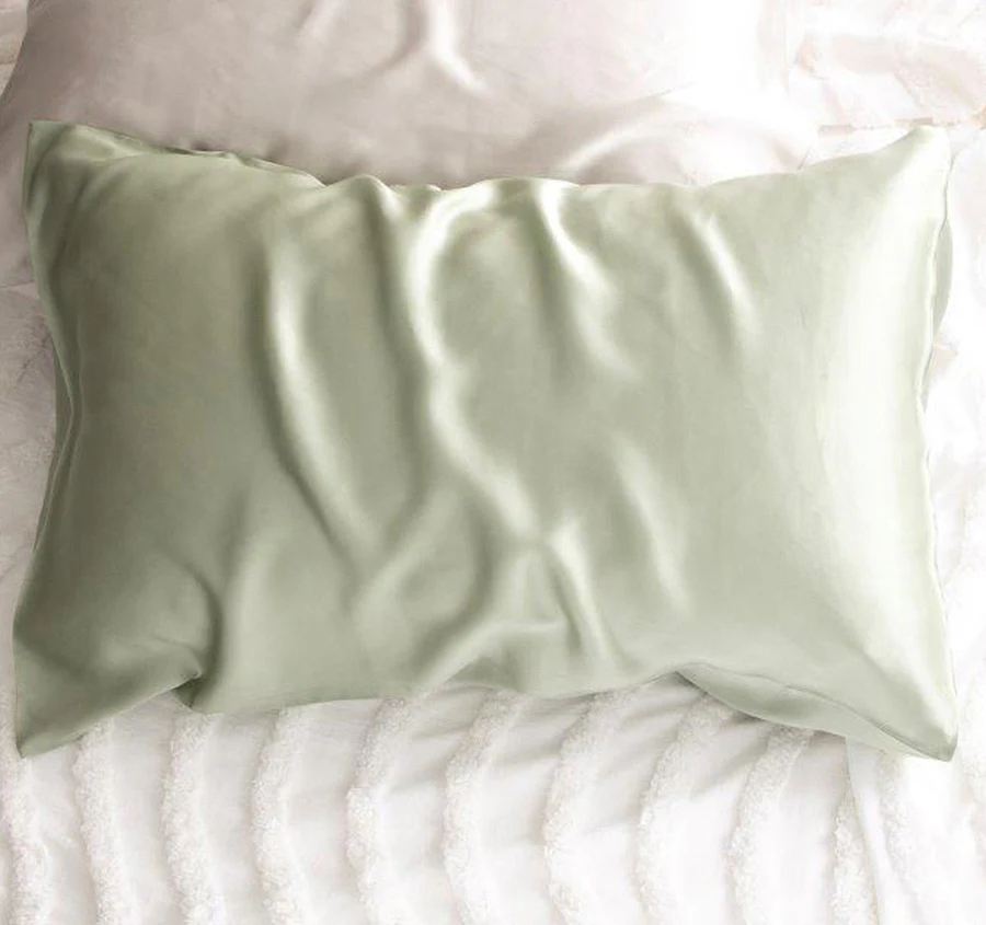 Mulberry Silk Standard Pillowcase Sage - Image 3
