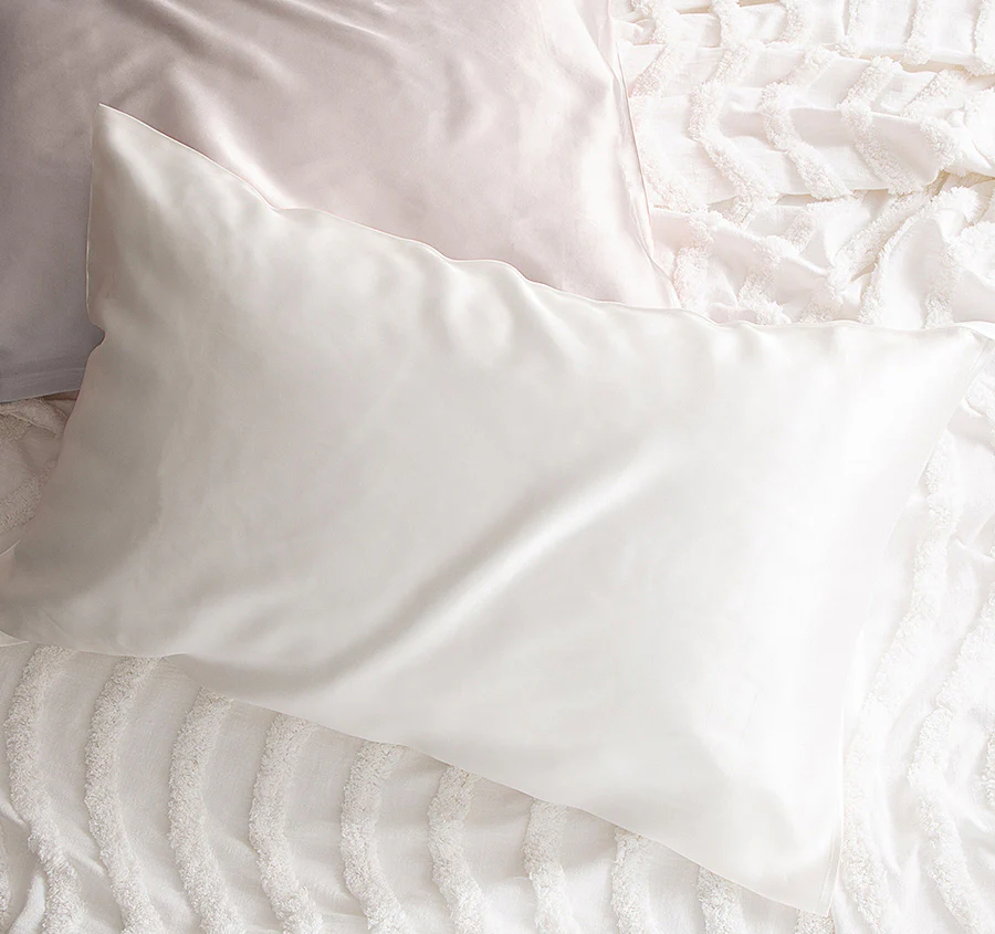 Mulberry Silk Standard Pillowcase White - Image 3