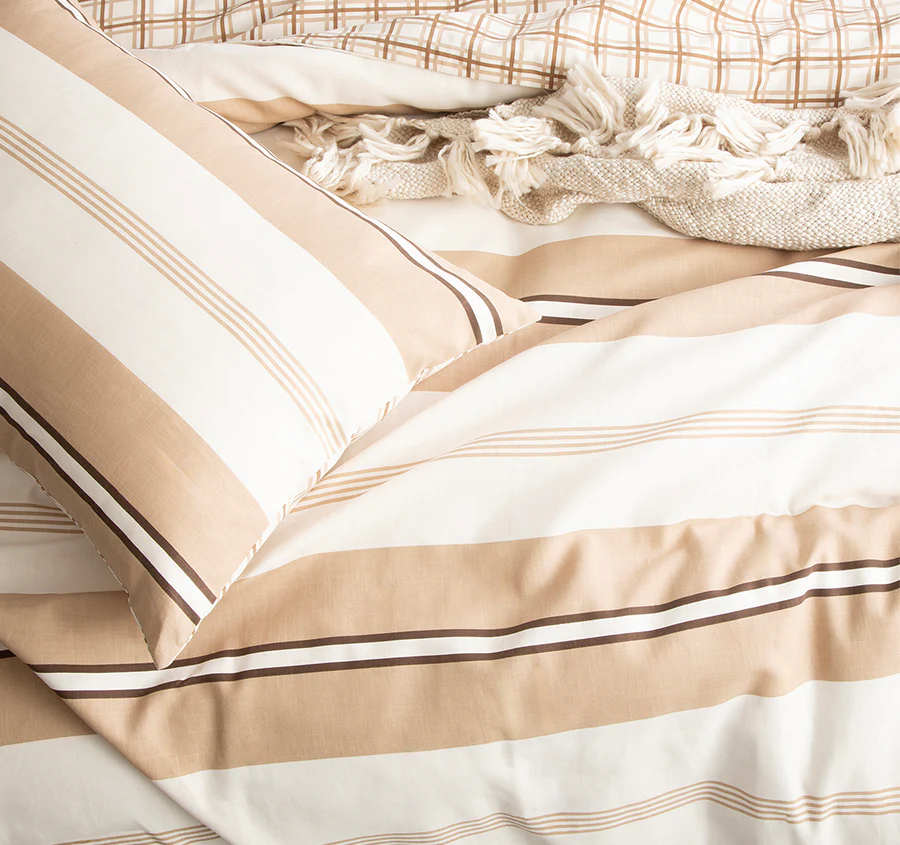 Stephine Stripe Quilt Cover Set Range - Image 4