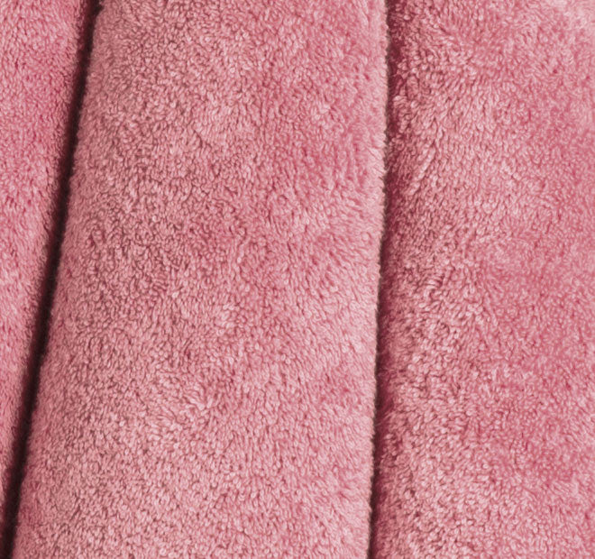 Vida Organic 630GSM Cotton Bath Towel Range Pink - Image 2