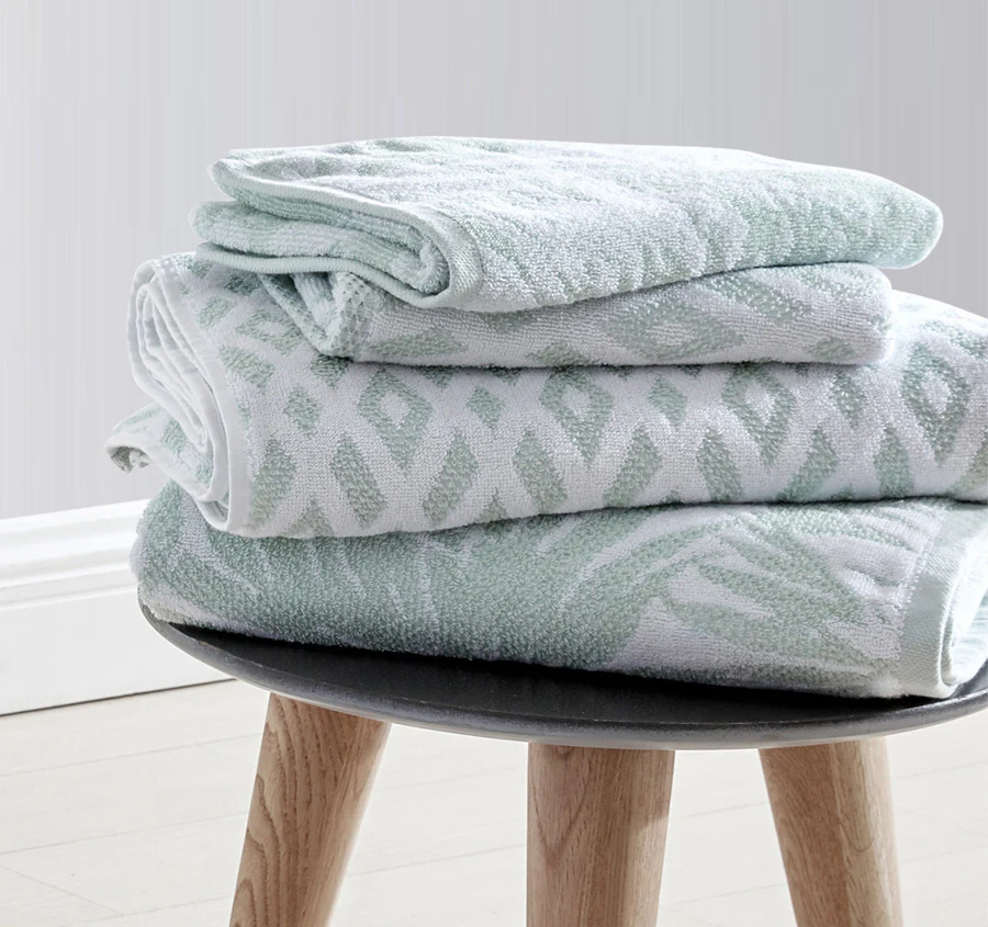 Bimini 6 Piece Towel Set Coconut and Whirlpool - Image 6