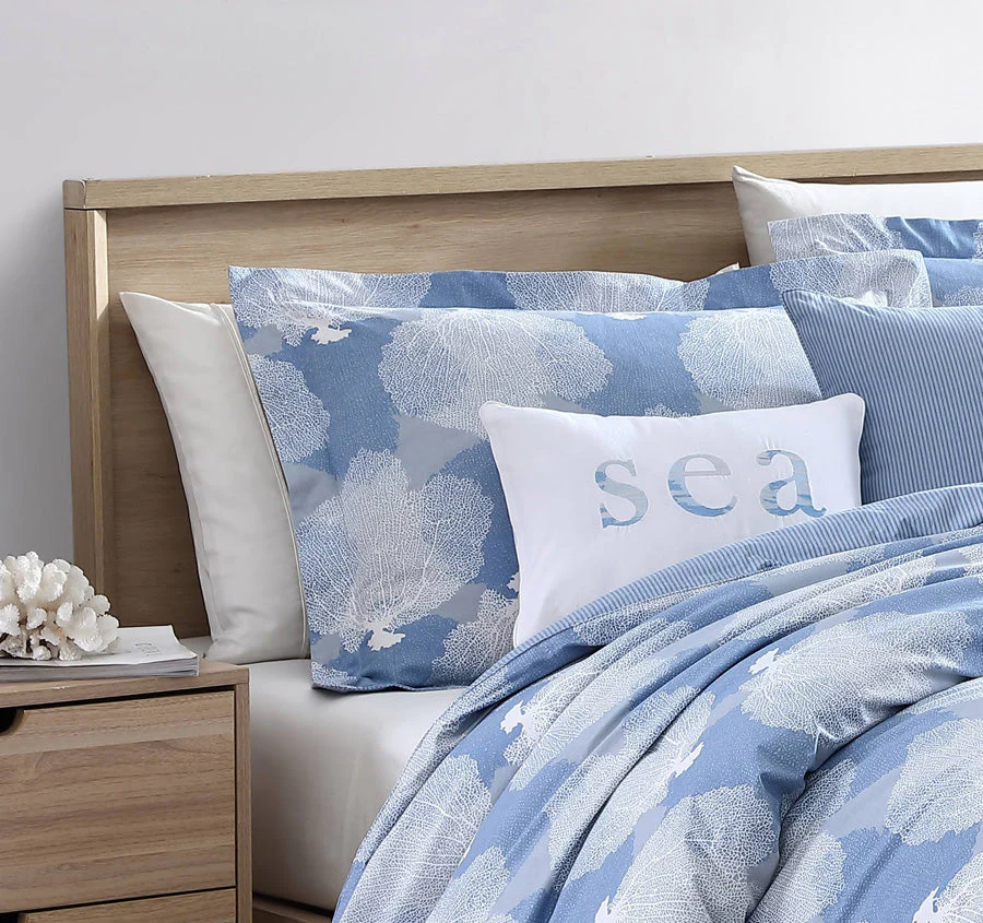Ohana Quilt Cover Set Range Coastal Blue - Image 4