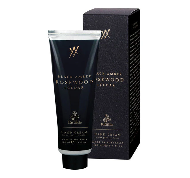 Alchemy 100ml Hand Cream Black Amber with Rosewood and Cedar