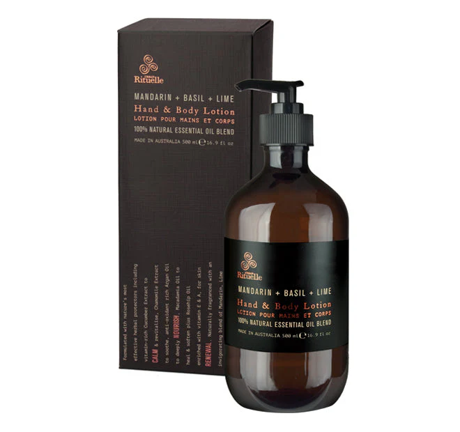Equilibrium 500ml Hand and Body Lotion Mandarin with Basil and Lime
