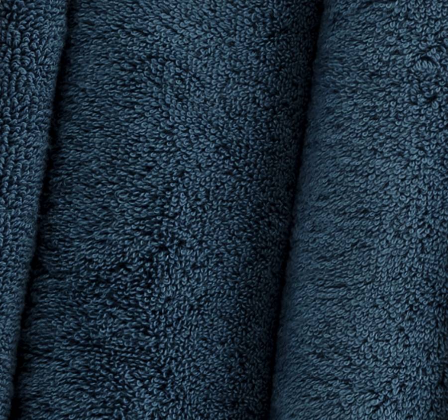 Vida Organic 630GSM Cotton Bath Towel Range Navy - Image 2