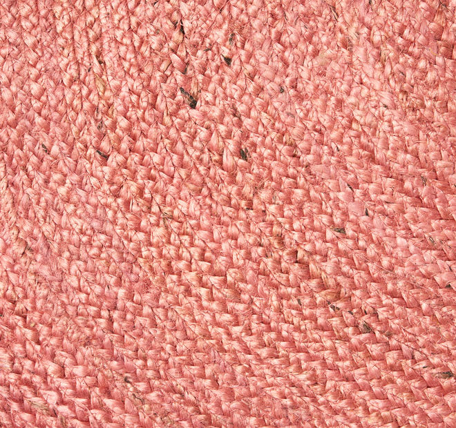 Benton Round Jute Rug Range Pink - Image 2