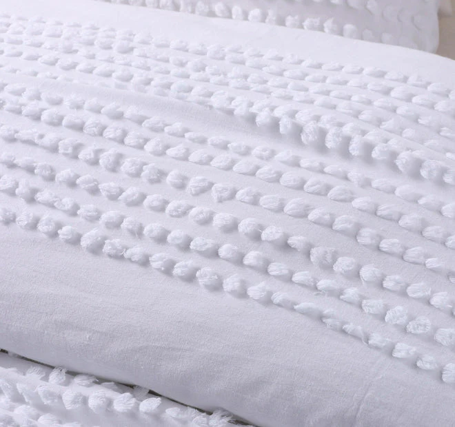 Betty Quilt Cover Set Range White - Image 2
