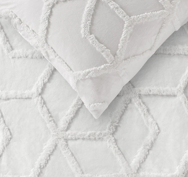 Dreamweaver Quilt Cover Set Range White - Image 2