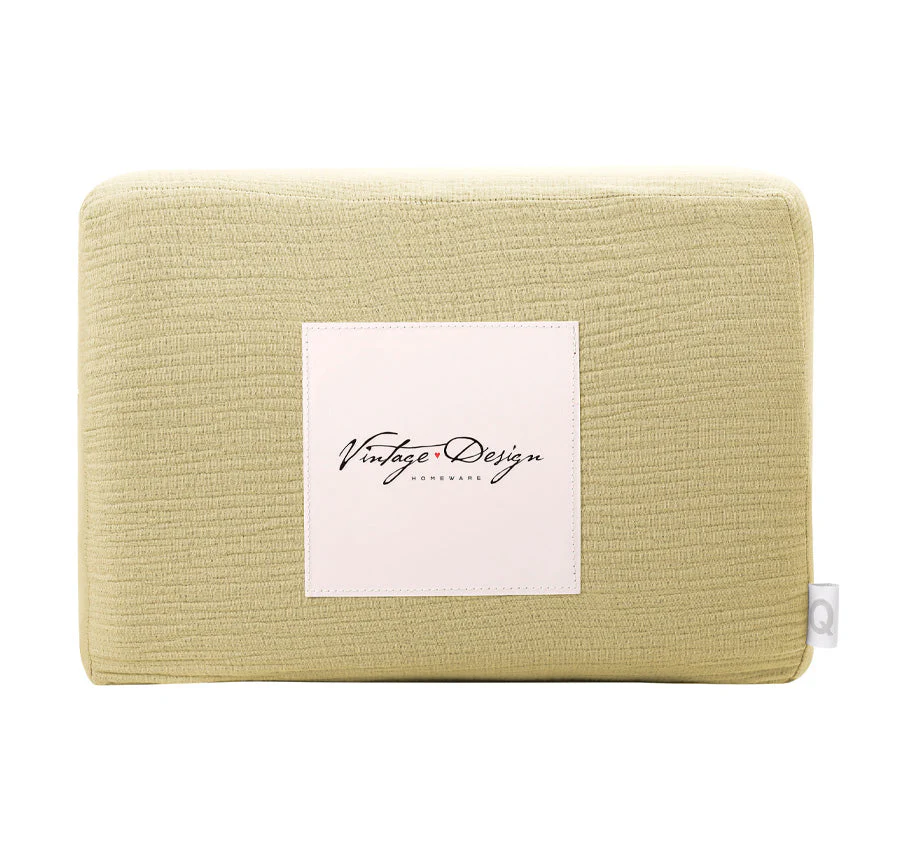 Hugo Quilt Cover Set Range Butter - Image 5