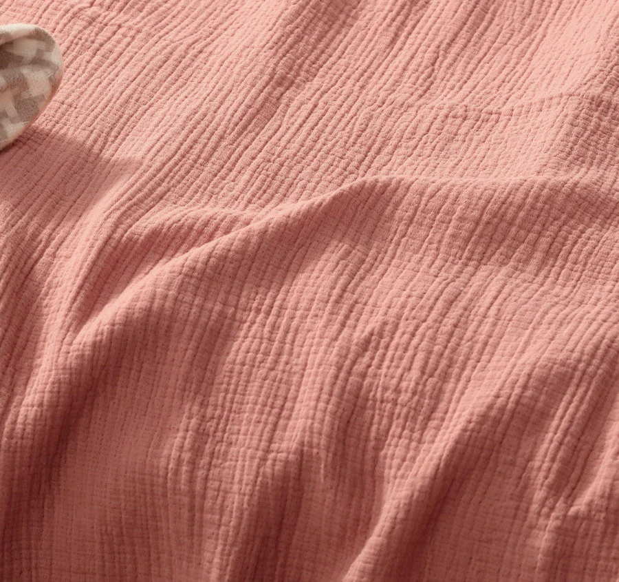 Hugo Quilt Cover Set Range Clay - Image 2