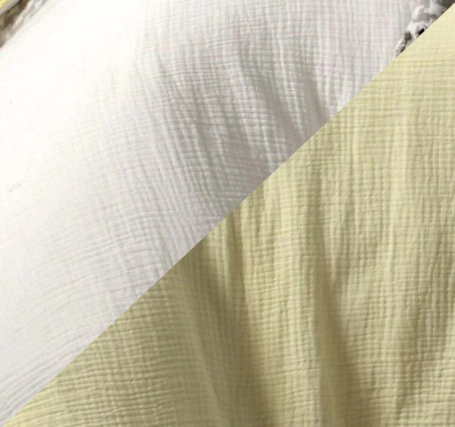 Hugo Reversible Quilt Cover Set Range White and Butter - Image 7