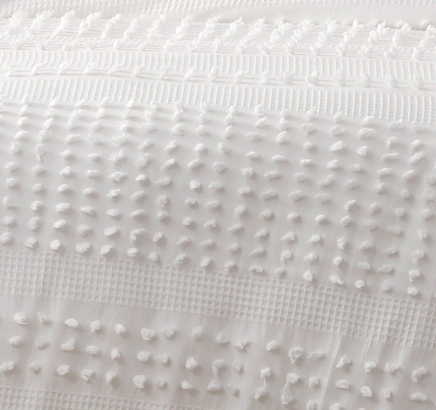 Luca Quilt Cover Set Range White - Image 2