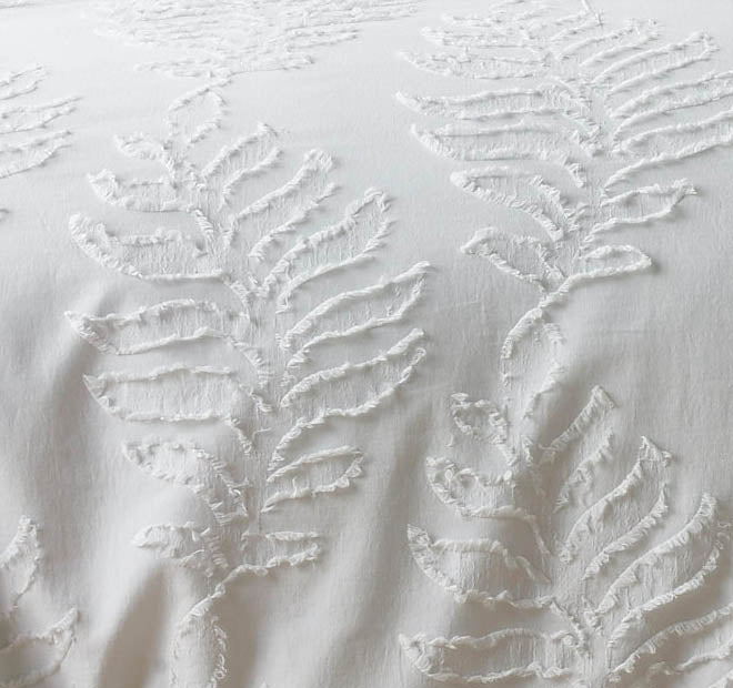 Lucas Quilt Cover Set Range White - Image 2