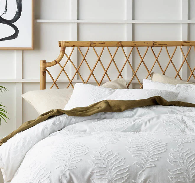 Lucas Quilt Cover Set Range White - Image 4