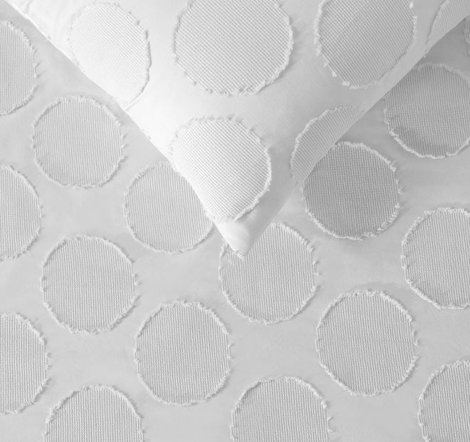 Orion Quilt Cover Set Range White - Image 2