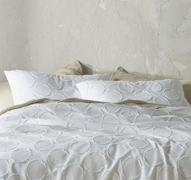 Orion Quilt Cover Set Range White - Image 4