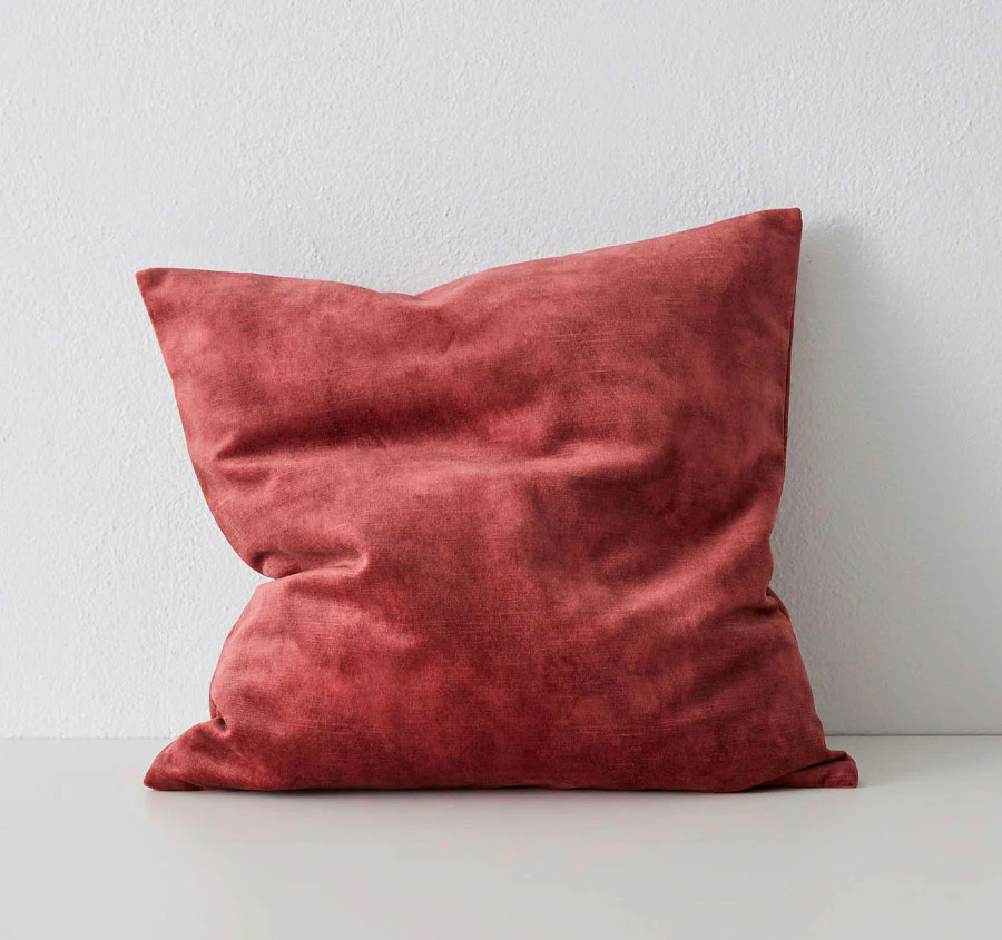Ava 50x50cm Filled Cushion Madder - Image 3