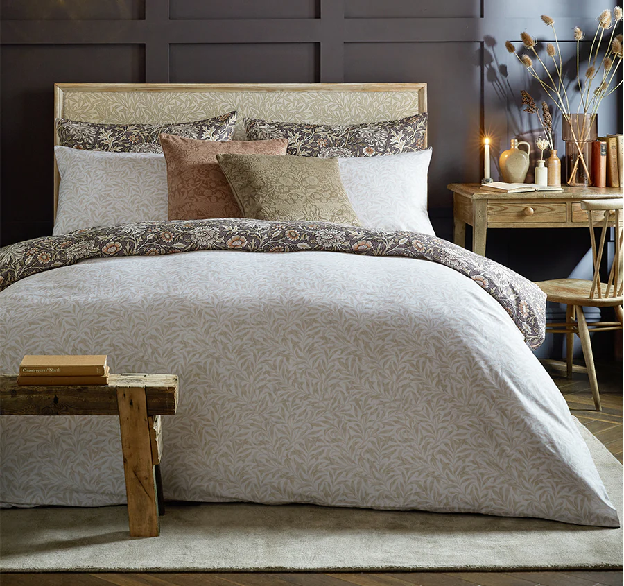 Double Bough Quilt Cover Set Range Heather - Image 6